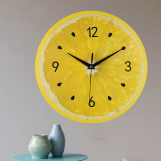 Lemon Fruit Wall Clock
