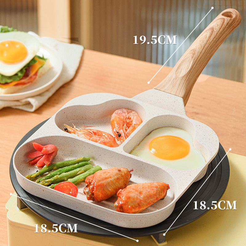 Heart-Shape Non-Stick Frying Pan Thickened Omelet Pan Breakfast Maker - Image 7