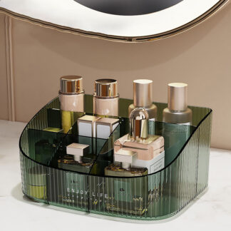 Luxury Organizer Transparent Green Storage Box