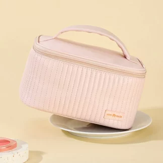 Makeup Bags for Women Travel Toiletry Cute Cases Bag, Pink