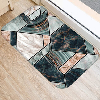 Marble Geometric Printed Living Room Rugs