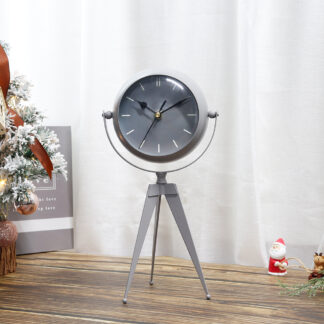 Metal Clock Desk Clock