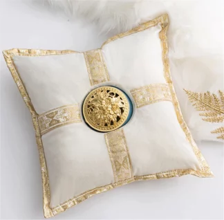 Middle East Luxury Ceramic Incense Burner Pillow White