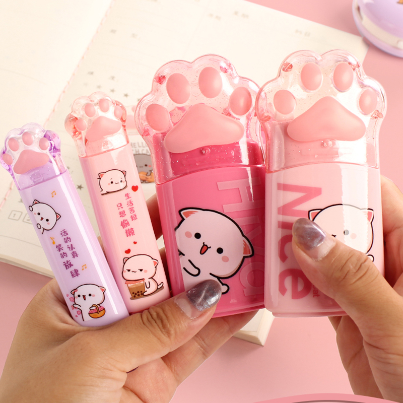 Cat Paw Double Sided Tape, Pink - Image 3