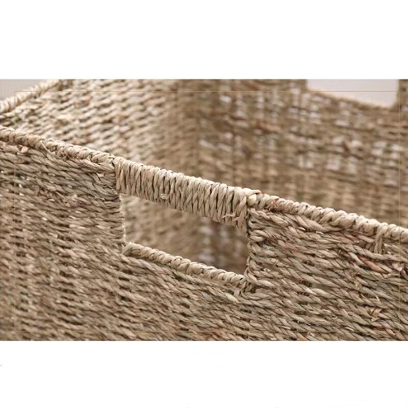 Natural Plant Foldable Storage Basket Sea Grass - Image 4