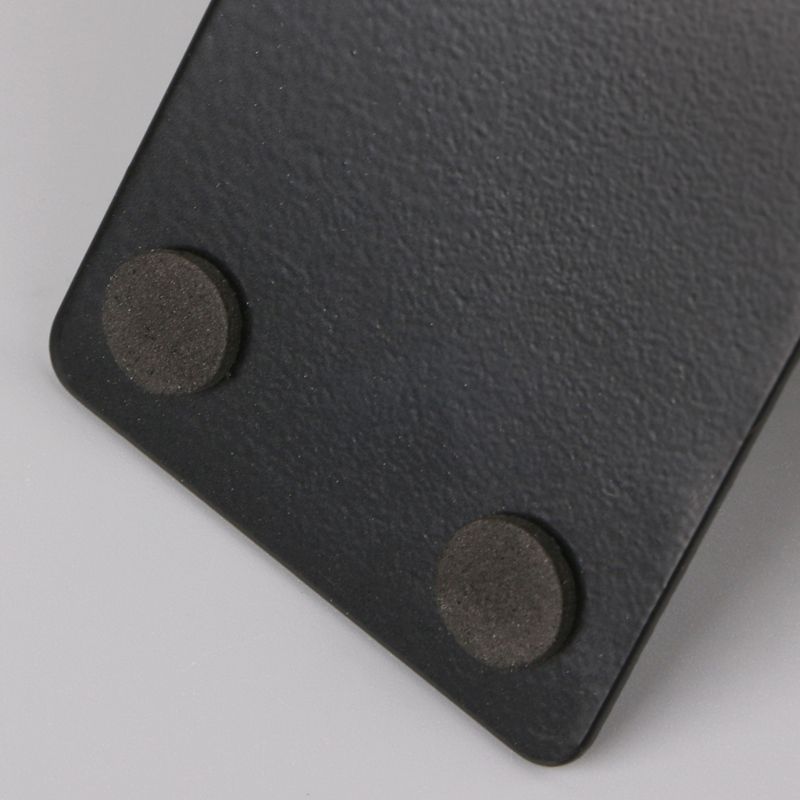 Natural Walnut Wood Metal Bookends - Image 5