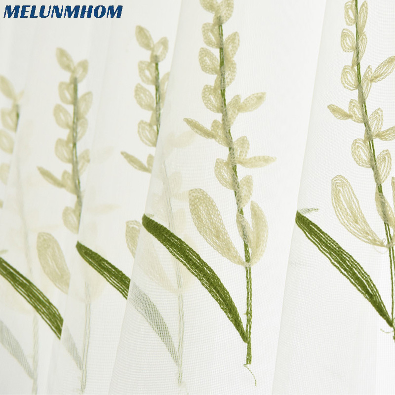 Woven Cortina Rice Spike Tulle Screens Curtain - Image 5