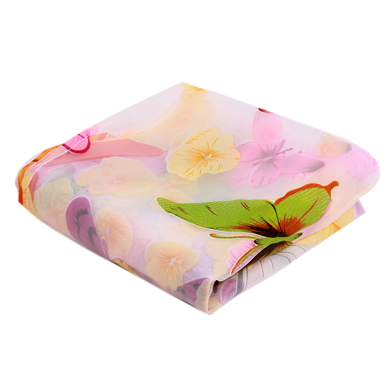 Butterflies Printed Voile Sheer Curtain - Image 4