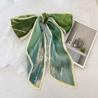 New Fashion Silk Crease Small Vintage Scarf Korean Style