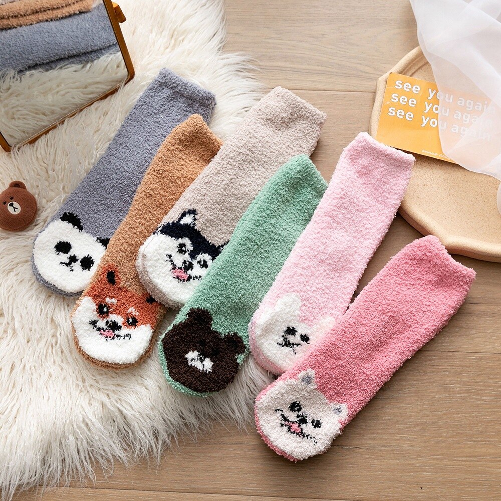 New Funny Cute Style Animal Cat Paw Cotton Sock - Image 5