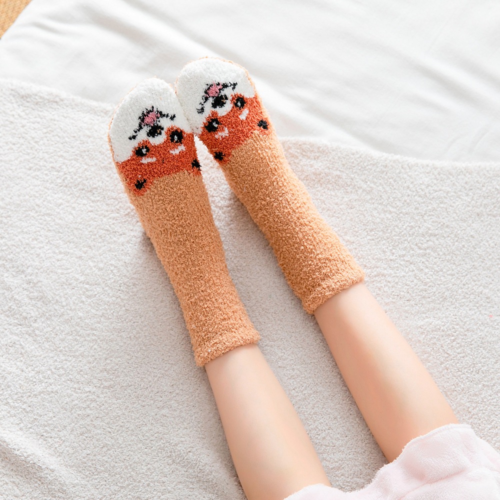 New Funny Cute Style Animal Cat Paw Cotton Sock - Image 6