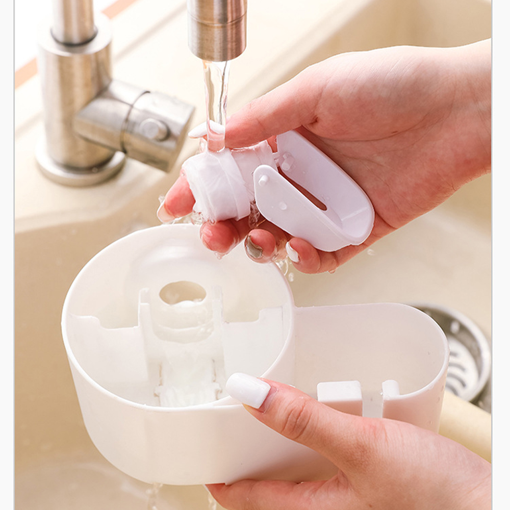 New Toothpaste Dispenser Toothbrush Holder - Image 3
