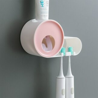 New Toothpaste Dispenser Toothbrush Holder