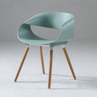 Nordic Armchair Creative Kitchen Dining Chairs Blue