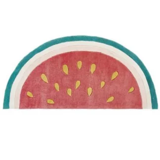 Nordic Cute Cartoon Carpet Thick Non-slip Rugs Watermelon