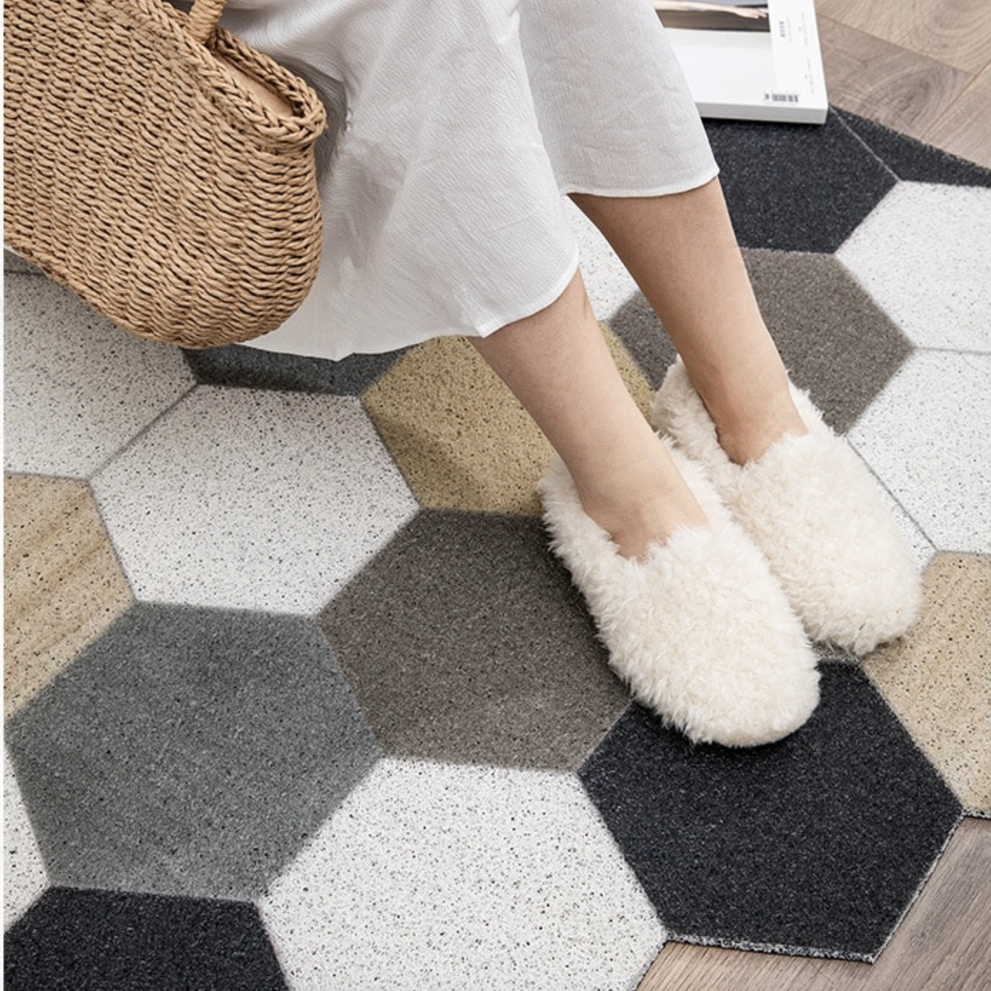 Nordic Doormat Carpet Kitchen Bedroom Mat - Image 2