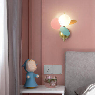 Macaron Wall Lights Creative Designer Parlor Kid's Bedroom