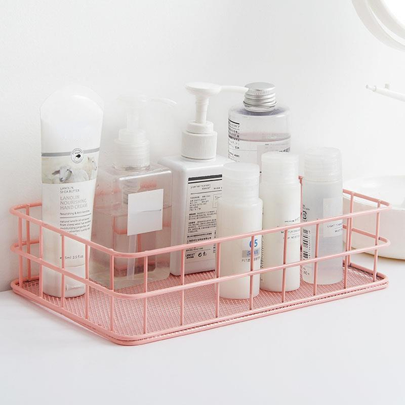 Nordic Rectangle Bathroom Storage Basket - Image 2