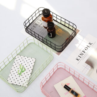 Nordic Rectangle Bathroom Storage Basket