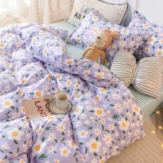 Nordic Style Flower Bedding Set
