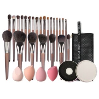 30 PCS/Pack Natural Makeup Brushes Set
