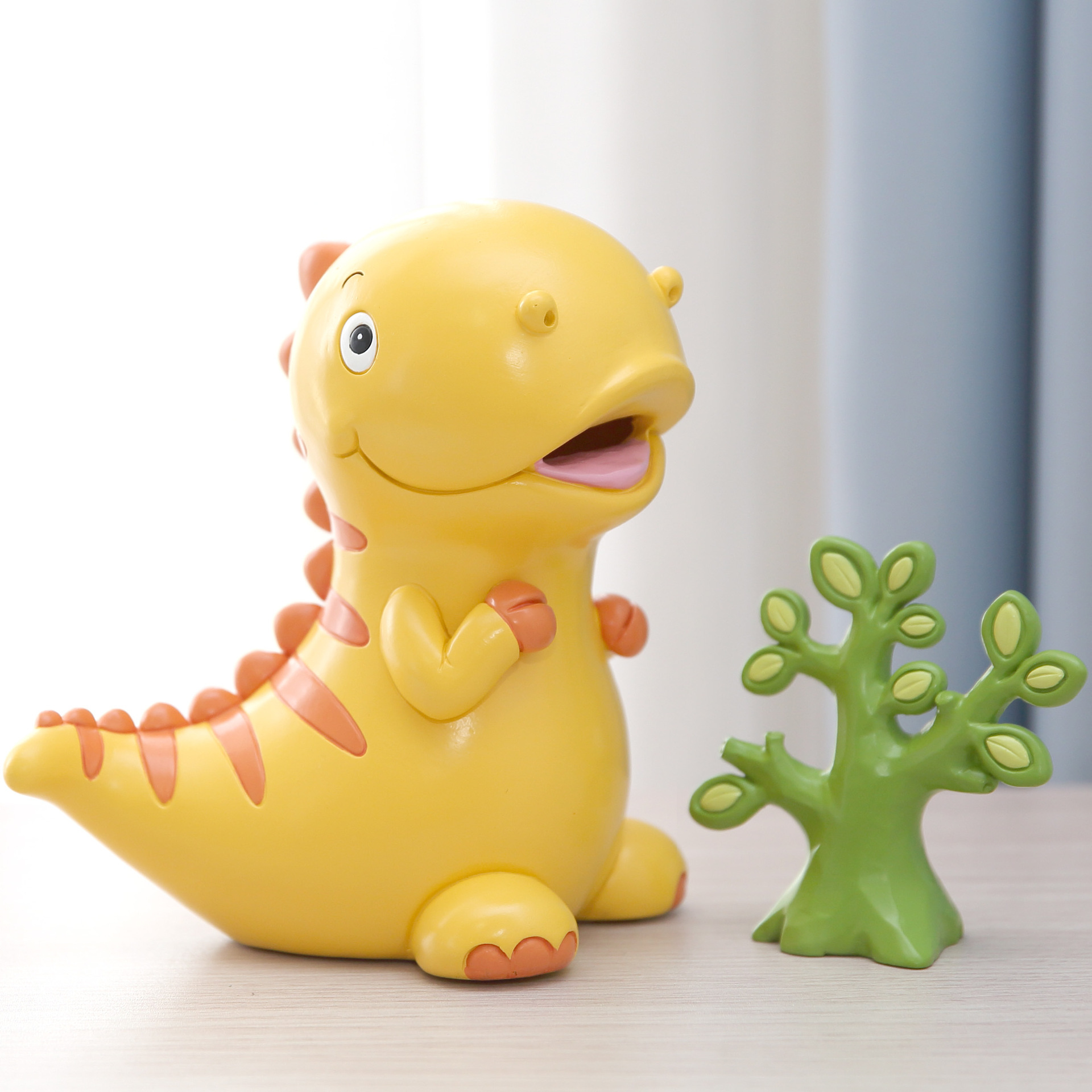 Piggy Bank Dinosaur Cartoon Creative