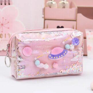 Planet Laser Cute Pen Case School Pencil Case