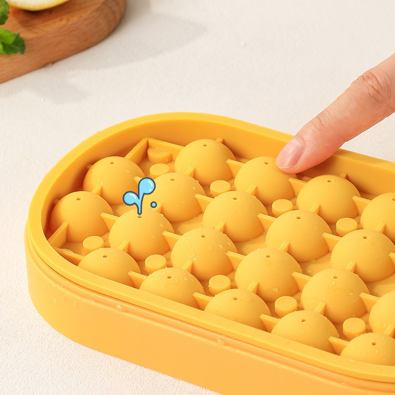 Press Type Ice Cube Round Makers Ice Hockey Mold - Image 3