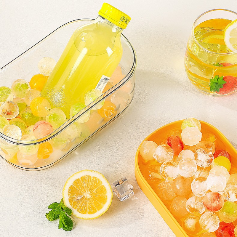 Press Type Ice Cube Round Makers Ice Hockey Mold - Image 6