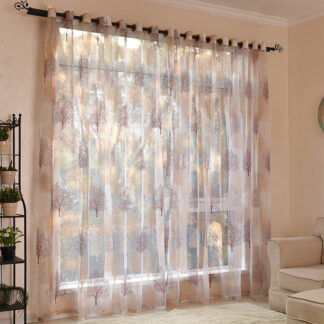 Printed Japan Sheer Voile Curtain