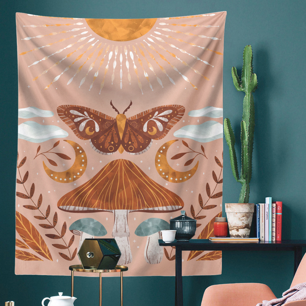 Psychedelic Butterfly Tapestry Aesthetic Room Decor - Image 3
