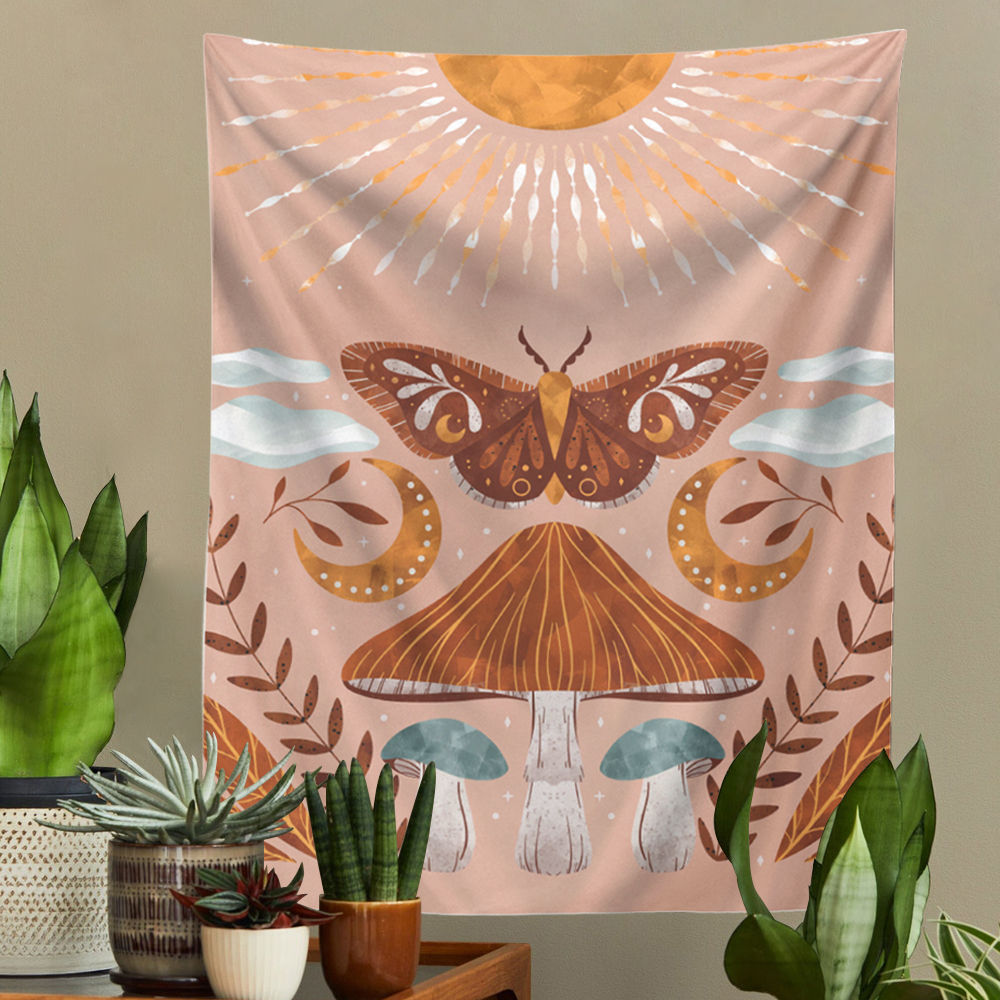 Psychedelic Butterfly Tapestry Aesthetic Room Decor - Image 6