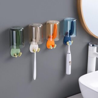 Rabbit Wall-mounted Toothbrush Holder