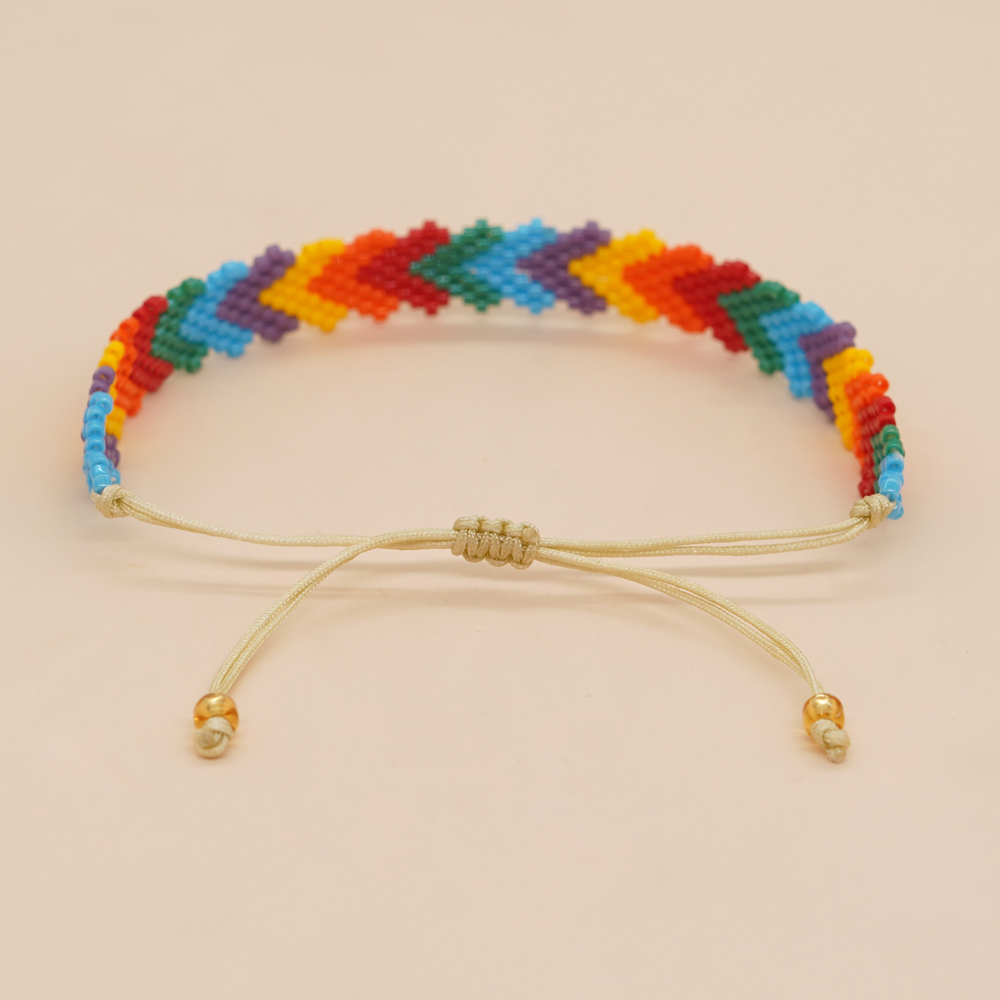 Rainbow Heart Bracelet For Women - Image 4