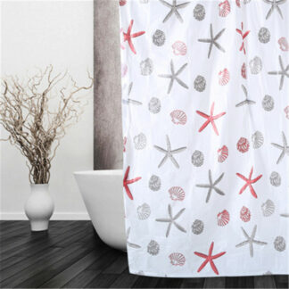 Random Color Waterproof Bathroom Shower Curtain