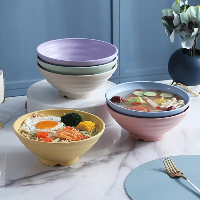 Simple Large Soup Bowl, Set of 6