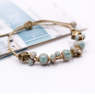 Retro Style Ceramic DIY Handmade Bracelet