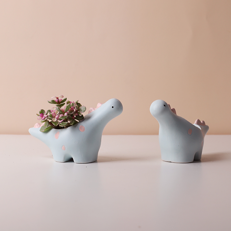 Creative Shape Plant Pot Ceramic Pots, Elephant - Image 6