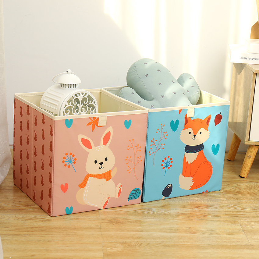 Cube Kindergarten Children Storage Box Kids Toys Organizer
