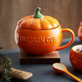 Halloween Pumpkin Creative Ceramic Mug 300ml