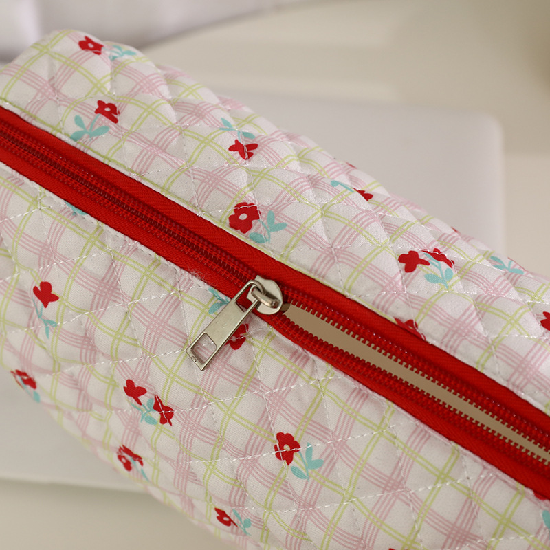 Korean Floral Women Toiletry Makeup Bags - Image 6