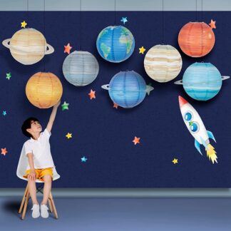 Solar System Planets  Outer Space Paper Lanterns Hanging