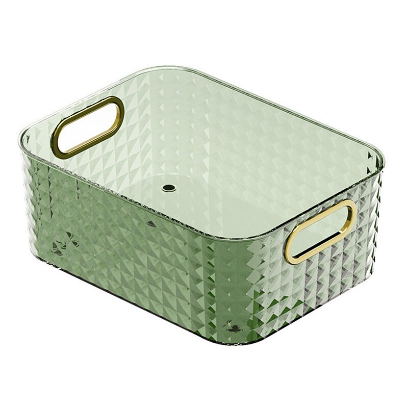 Organizer Storage Box Luxury Plastic Green - Image 5