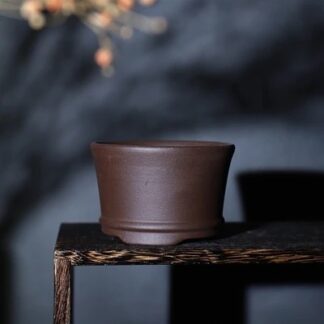 Crude Pottery Succulent Plants Pot Breathability, Brown