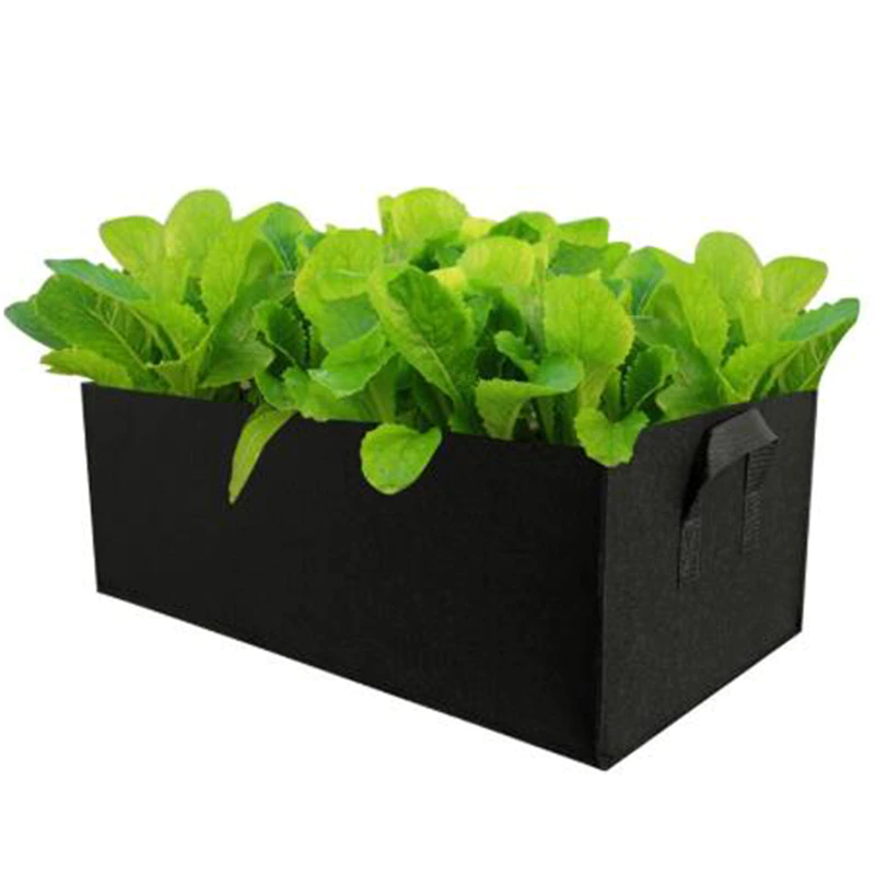 Rectangular Felt Material Vegetable Grow Bag, Sized S - Image 2