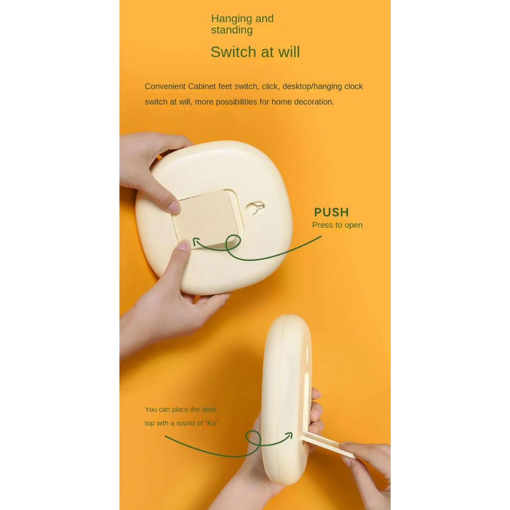 Joylove Bubble Clock Wall Clock Simple Clock New Chinese Living Room - Image 2