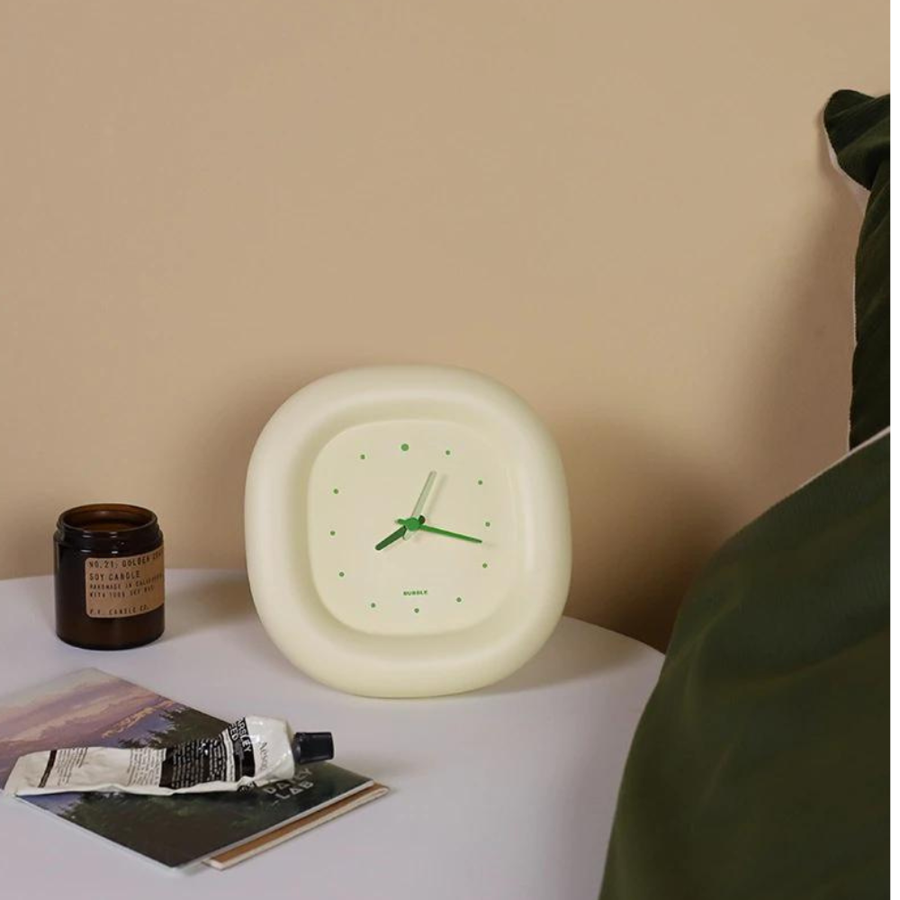 Joylove Bubble Clock Wall Clock Simple Clock New Chinese Living Room - Image 4