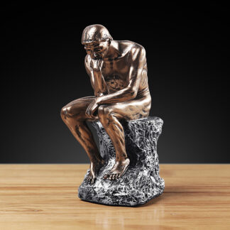Nordic Great Thinker Statue Resin Sculpture Figurine