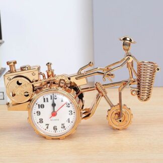Retro Motorbike Table Clocks Home Decoration