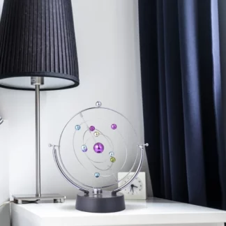 Kinetic Art Asteroid Electronic Perpetual Motion Nine Planets Newton Pendulum Model